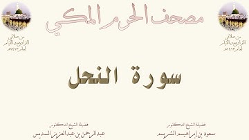سورة النحل | 14 | مصحف المسجد الحرام 1413