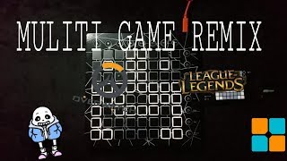 Multi Game Remix. (OVERWATCH,LOL,UNDERTALE) Phantom Launchpad cover.) (Unipad ver.) screenshot 5