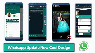 Whatsapp New Design Update | Whatsapp New 10 Cool Features | whatsapp hidden secrets for android