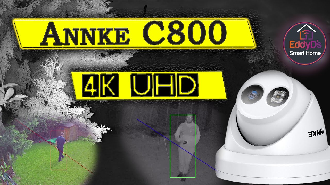 ANNKE C800 4K PoE Caméra Surveillance Exterieure 8MP AI