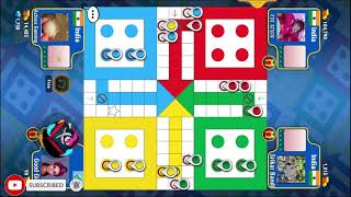 Men Vs Robot Ludo King Gameplay With Online Ludo || Ludo King Live | Live Ludo Lodo king live screenshot 4