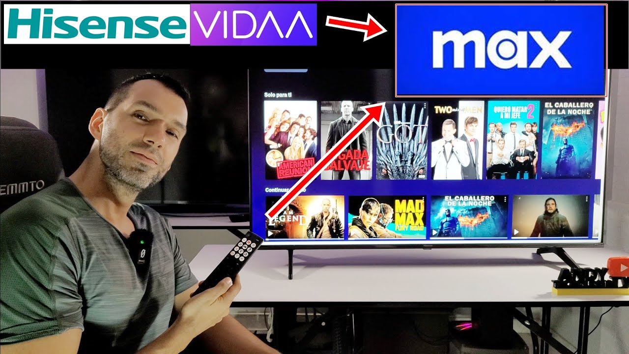 Cómo ver MAX en Televisores Hisense con VIDAA OS / Smart TV - YouTube