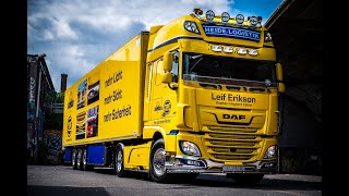 Leif Ericson | Jumbo &amp; Hella Statement-Truck | DAF New XF von Heide-Logistik