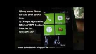 How to get the Windows Phone User Interface on Android?