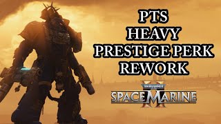 TESTING THE HEAVY CLASS'S REWORKED PRESTIGE PERKS! (Space Marine 2 PTS)