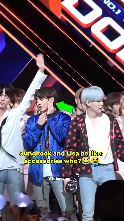 Jungkook and Lisa really love confetti 😂 #jungkook #lisa