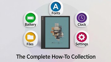 Onyx Boox Note Air 3C – Complete How-To Collection (fonts, battery, files, clock, AI)