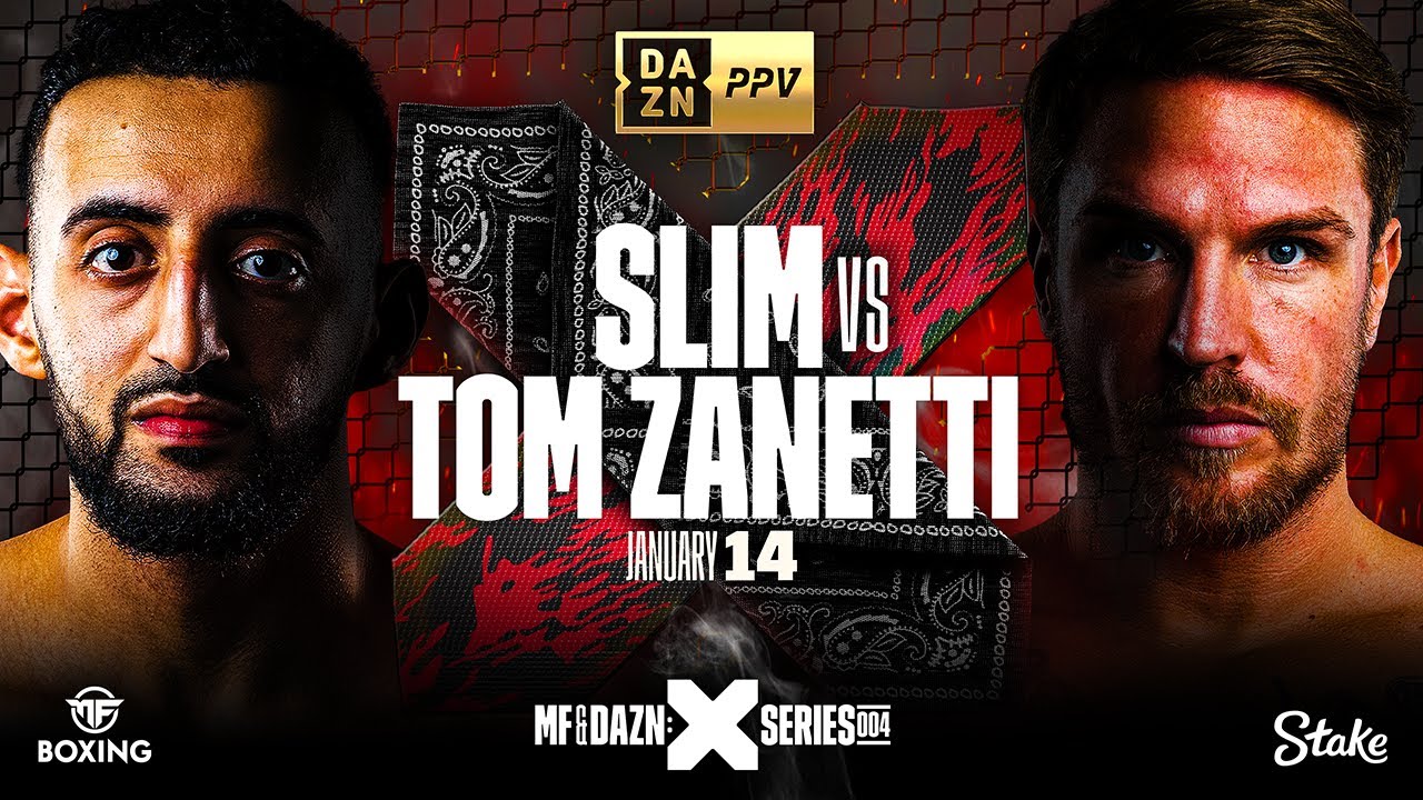 MF & DAZN X 004: Tom Zanetti vs. Slim Albaher DAZN Boxing Countdown Show Livestream