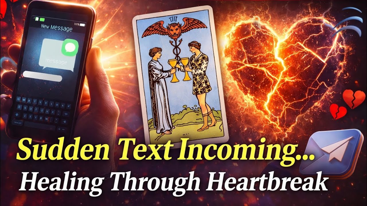 A Sudden Text Incoming...Healing Through Heartbreak❤️🌱