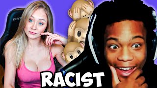 White Girl Super Racist To Me On Monkey App
