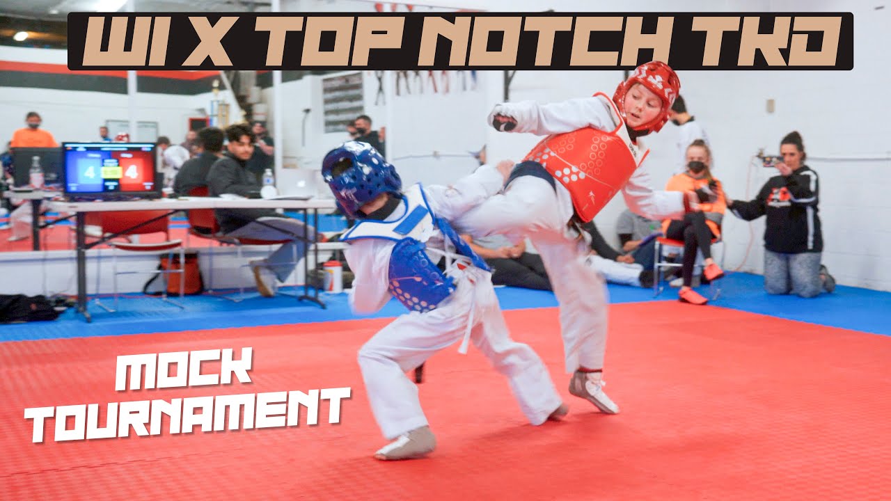 W1 x Top Notch Taekwondo Mock Tournament Taekwondo Sparring