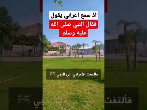 بينما النبي محمد ﷺ في الطواف إذ سمع أعرابي يقول يا كريم فقال النبي ﷺ خلفه يا كريم