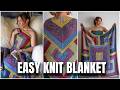 Knit Cozy Magic with the Centered Blanket & "The Very Secret Society of Irregular Witches"
