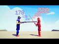 Ranged vs melee tournament with damage indicator  tabs  totally accurate battle simulator