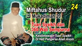 Tuan Syaikh Menghapus  Catatan Takdir Di Lawh Mahfuzh Kok Bisa  Miftahus Shudur 024 tqnsuryalaya