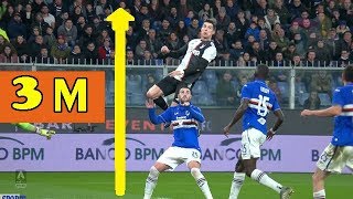 Ronaldo Goal Sampdoria 😲 Ronaldo Scores Insane Goal With Giant Leap