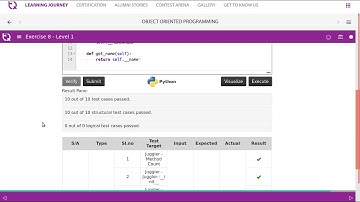 InfyTQ OOP Day3 Video 5 Exercise 8 and 9