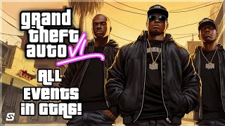 Grand Theft Auto 6 - All Events in GTA6