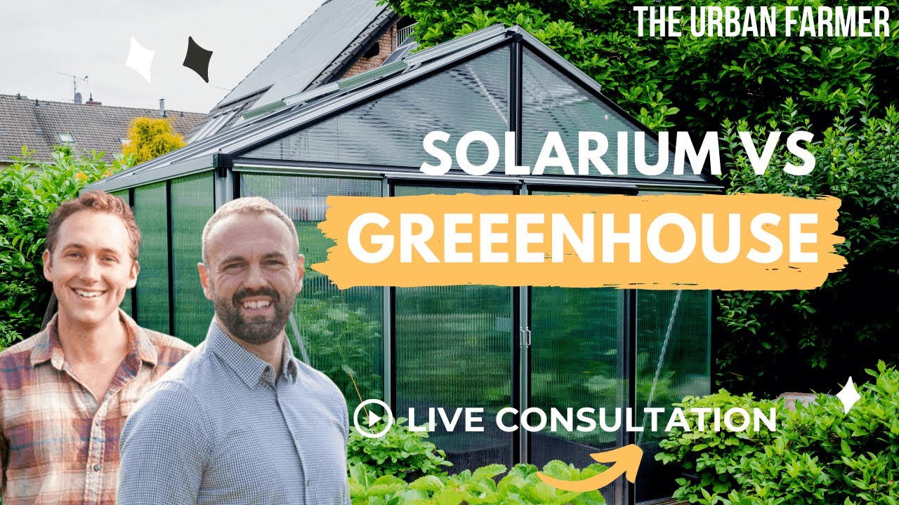 Solarium VS Greenhouse - LIVE CONSULTATION [ LISTEN IN ] - YouTube