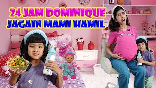 24JAM JAGAIN MAMI HAMIL!! DOMINIQUE PUSING NGIDAMNYA BUMIL BANYAK🥲 #viralvideo