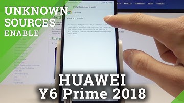 How to Enable App Installation in HUAWEI Y6 Prime 2018 - Allow Unknown Sources