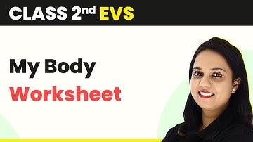 My Body - Worksheet | Class 2 EVS