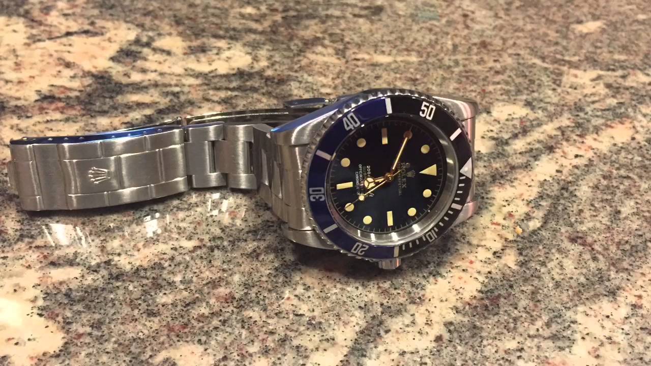 1960's rolex submariner