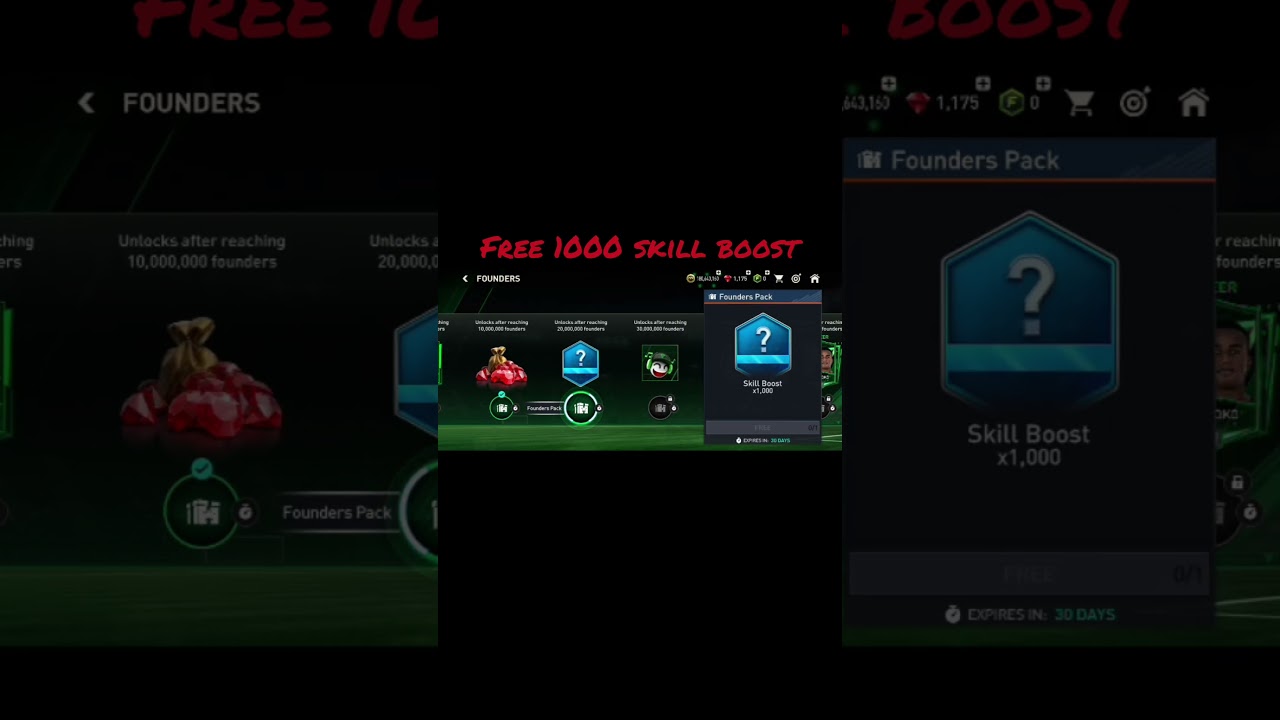 free 1000 skill boost 