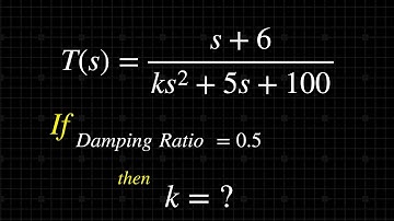 Control system solved problem | Damping ratio solved problem