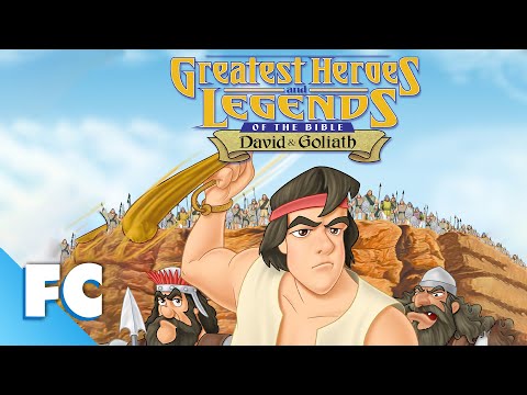 Greatest Heroes U0026 Legends Of The Bible: David U0026 Goliath | Full Animated Faith Movie | Family Central