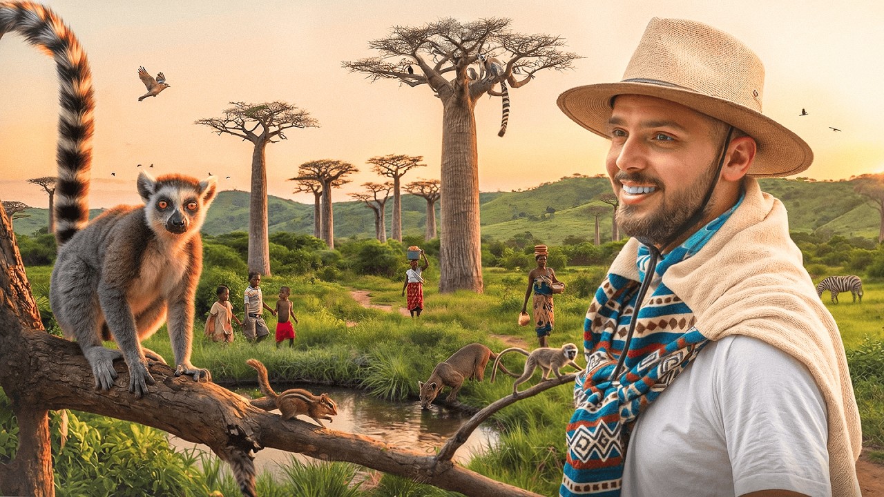 دخلت أدغال مدغشقر 🌳 ٩ أيام في أغرب جزيرة أفريقية! 🇲🇬 الرحلة كاملة