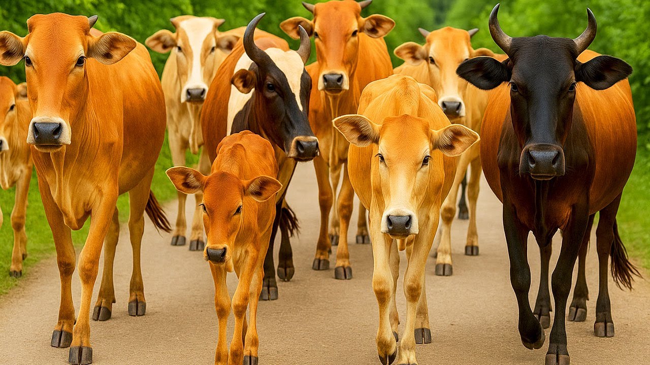 Default Cow Video of Thousands of Tame Cows Roaming the Streets - Funny Cows, Cows ...