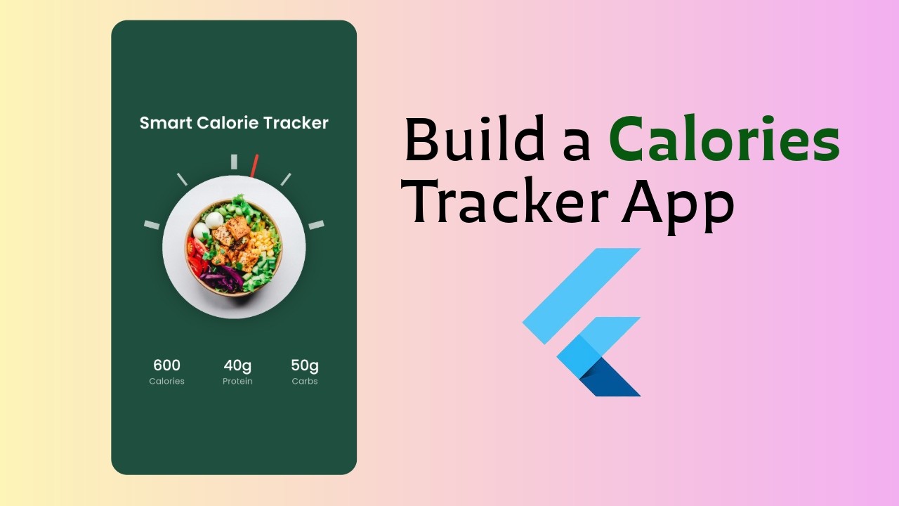 Build Calorie Tracker App UI in Flutter | Mobile UI Design - YouTube