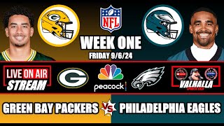 Green Bay Packers vs Philadelphia Eagles 🚨 LIVE 🏈 NFL Football on PEACOCK Live Stream Watch Party