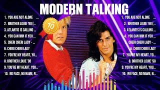 Modern Talking Greatest Hits 2024   Pop Music Mix   Top 10 Hits Of All Time