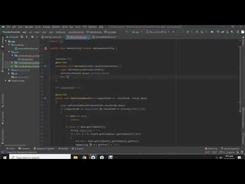 Android FileChooser selecting
