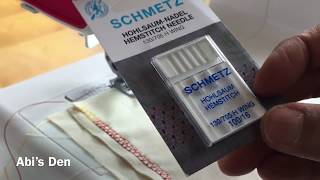 Hemstitch Or Wing Tip Needle