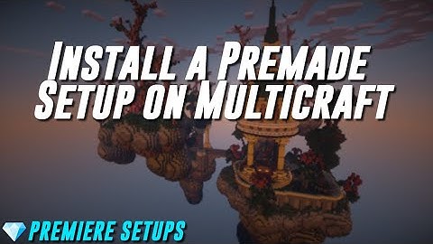 Installing a Premade Minecraft Server Setup on Multicraft Panel - Video Tutorial - Premiere Setups