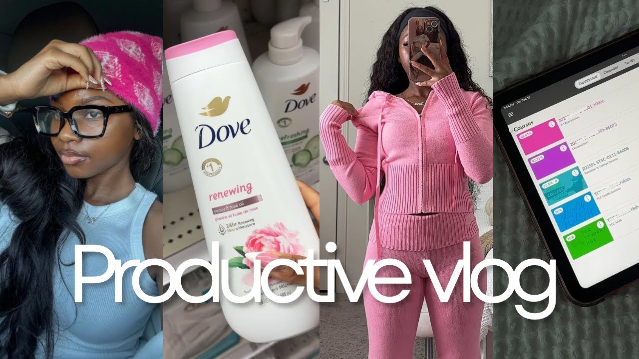 A very full week | I’m back, Hygiene restock, life update , busy college week & more!