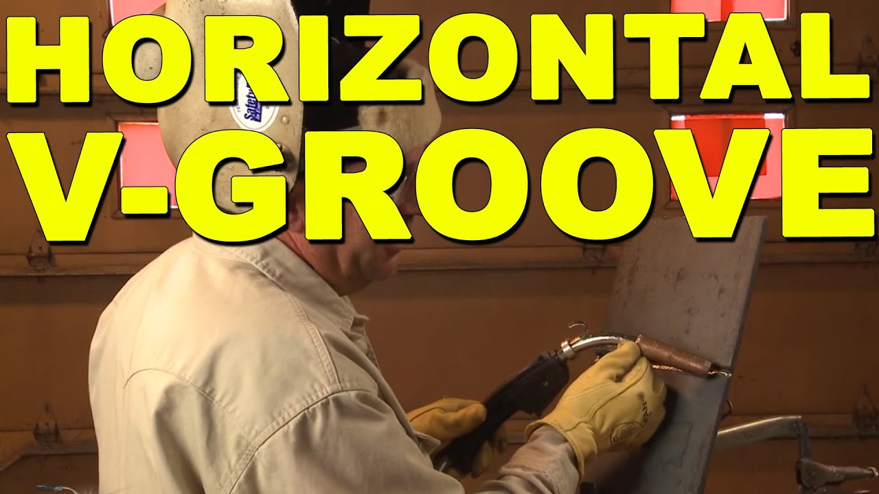 Horizontal VGroove MIG Welding TIG Time YouTube