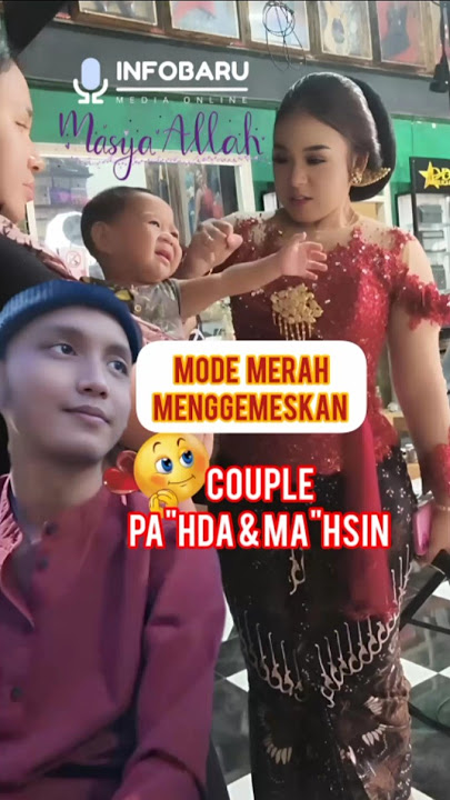 Mode Gemesnya Niken Salindri Ke Adik Kesayangan Couple Baju Merah Den Akbar