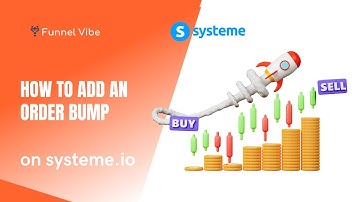 How To Add An Order Bump To An Order Form/payment Page on Systeme.io (Systeme Tutorial)