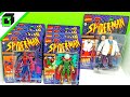 New SPIDER-MAN Retro MARVEL LEGENDS action figures (Complete Set) UNBOXING and REVIEW