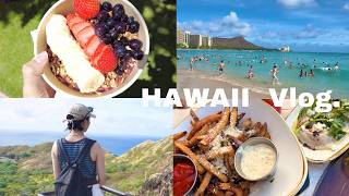 [ハワイVlog] 7月🤍 4泊6日 ハワイ旅行 前編 🌴🏄 / ハワイアン航空で行く✈️🌺 / 🌴 / エンバシー・スイーツ・ホテル 🏠 / 子連れハワイ