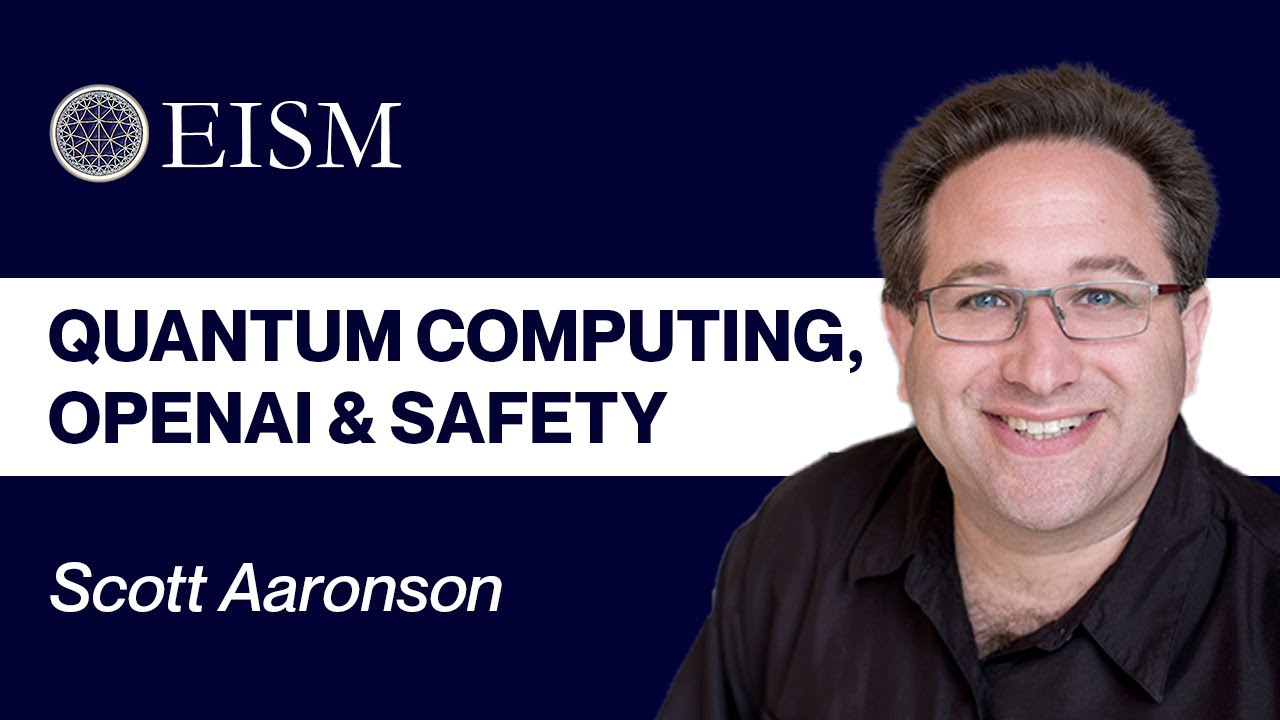 quantum computing whats it good for scott aaronson... Scott Aaronson on Quantum Computing, OpenAI, and Human Safety - YouTube