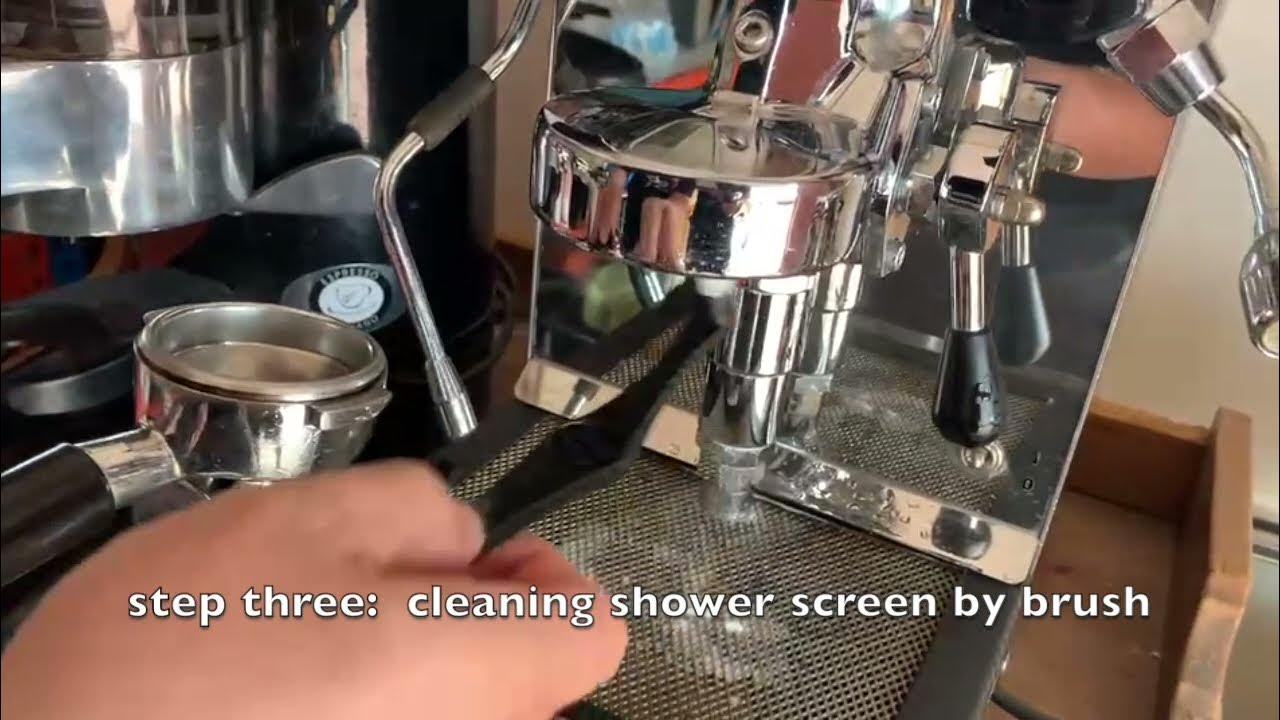 How to clean (Backflush) Domestic Espresso Machine Works all E61