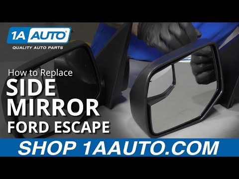 How to Replace Side Mirror 10-12 Ford Escape