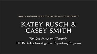 2025 Goldsmith Investigative Prize Winner: Right to Remain Secret