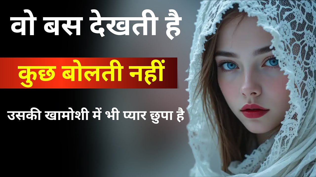 लड़की की नज़रें कहती हैं बहुत कुछ पर वो बोलती नहीं | Hidden Feelings Official