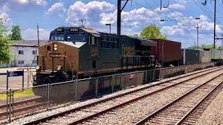 CSXT 3444 One Unit Wonder Leads I032 Langhorne